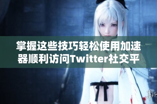掌握这些技巧轻松使用加速器顺利访问Twitter社交平台的方法解析