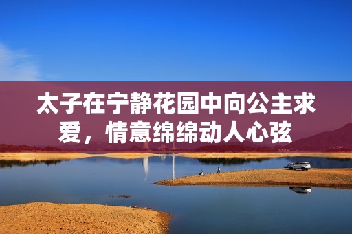 太子在宁静花园中向公主求爱，情意绵绵动人心弦