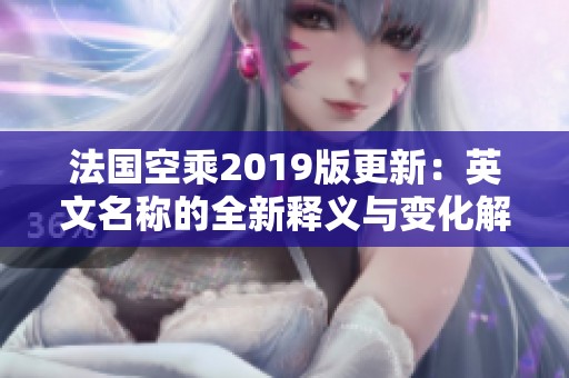 法国空乘2019版更新：英文名称的全新释义与变化解析