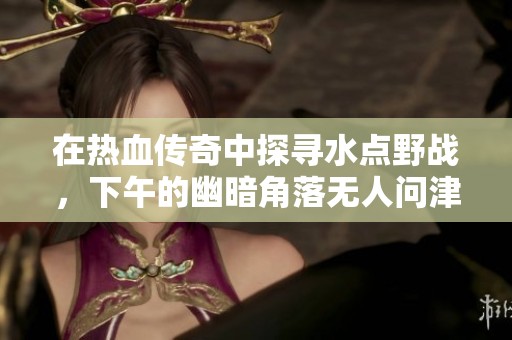 在热血传奇中探寻水点野战，下午的幽暗角落无人问津的独特体验