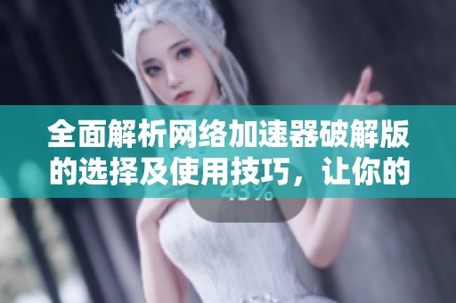 全面解析网络加速器破解版的选择及使用技巧，让你的游戏体验更流畅