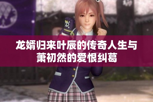 龙婿归来叶辰的传奇人生与萧初然的爱恨纠葛