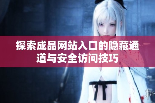 探索成品网站入口的隐藏通道与安全访问技巧
