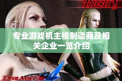 专业游戏机主板制造商及相关企业一览介绍