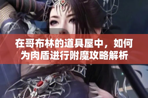 在哥布林的道具屋中，如何为肉盾进行附魔攻略解析