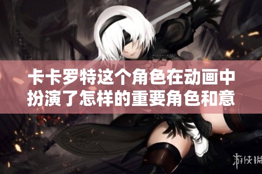 卡卡罗特这个角色在动画中扮演了怎样的重要角色和意义