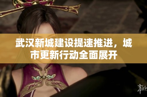 武汉新城建设提速推进，城市更新行动全面展开