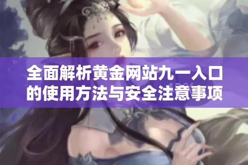全面解析黄金网站九一入口的使用方法与安全注意事项