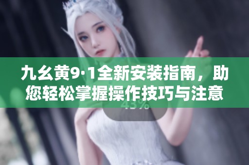 九幺黄9·1全新安装指南，助您轻松掌握操作技巧与注意事项