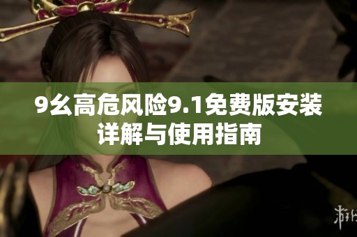 9幺高危风险9.1免费版安装详解与使用指南