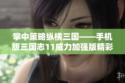 掌中策略纵横三国——手机版三国志11威力加强版精彩回顾