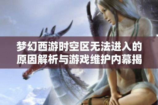 梦幻西游时空区无法进入的原因解析与游戏维护内幕揭示