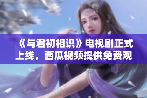 《与君初相识》电视剧正式上线，西瓜视频提供免费观看服务