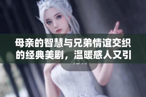 母亲的智慧与兄弟情谊交织的经典美剧，温暖感人又引人深思