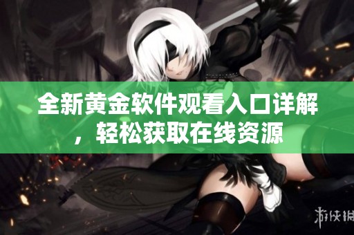 全新黄金软件观看入口详解，轻松获取在线资源