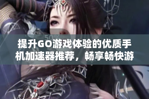 提升GO游戏体验的优质手机加速器推荐，畅享畅快游戏时光