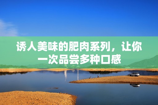 诱人美味的肥肉系列，让你一次品尝多种口感