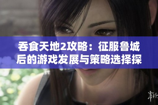 吞食天地2攻略：征服鲁城后的游戏发展与策略选择探讨