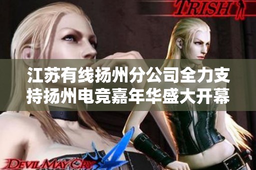 江苏有线扬州分公司全力支持扬州电竞嘉年华盛大开幕活动