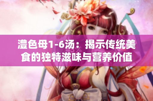 澧色母1-6汤：揭示传统美食的独特滋味与营养价值