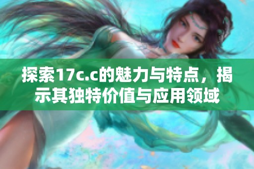 探索17c.c的魅力与特点，揭示其独特价值与应用领域