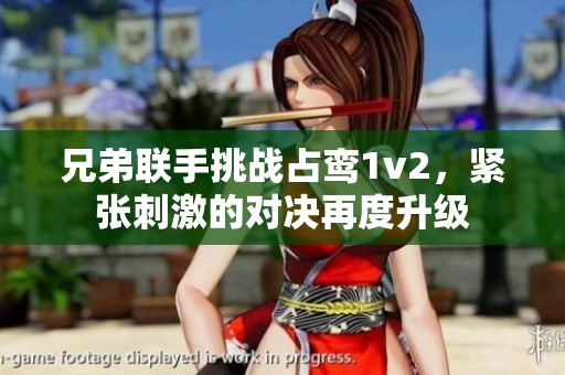兄弟联手挑战占鸾1v2，紧张刺激的对决再度升级