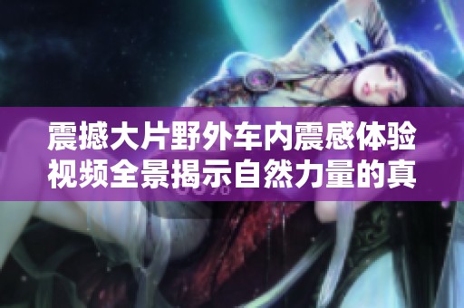 震撼大片野外车内震感体验视频全景揭示自然力量的真实瞬间