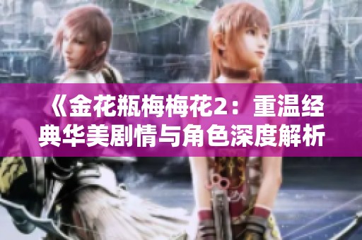《金花瓶梅梅花2：重温经典华美剧情与角色深度解析》