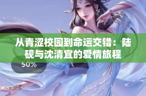 从青涩校园到命运交错：陆砚与沈清宜的爱情旅程