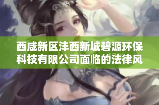 西咸新区沣西新城碧源环保科技有限公司面临的法律风险分析与评估