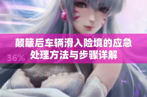 颠簸后车辆滑入险境的应急处理方法与步骤详解