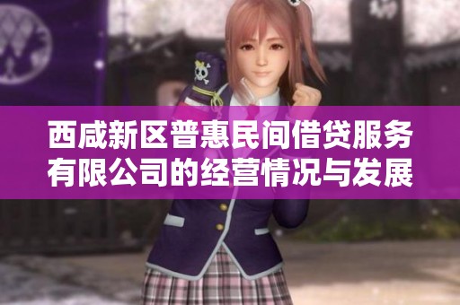 西咸新区普惠民间借贷服务有限公司的经营情况与发展前景分析