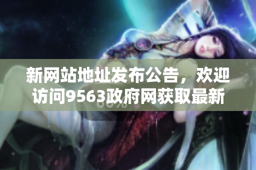 新网站地址发布公告，欢迎访问9563政府网获取最新信息