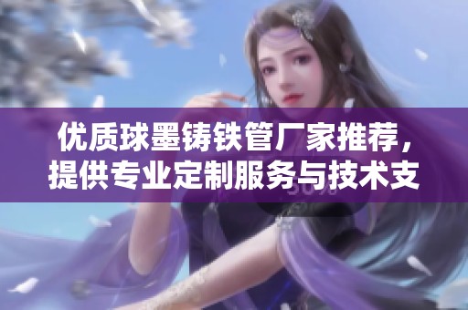 优质球墨铸铁管厂家推荐，提供专业定制服务与技术支持