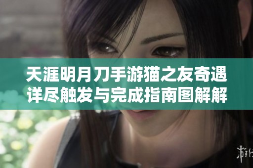 天涯明月刀手游猫之友奇遇详尽触发与完成指南图解解析