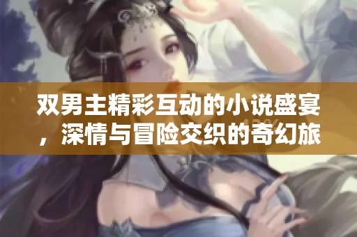 双男主精彩互动的小说盛宴，深情与冒险交织的奇幻旅程