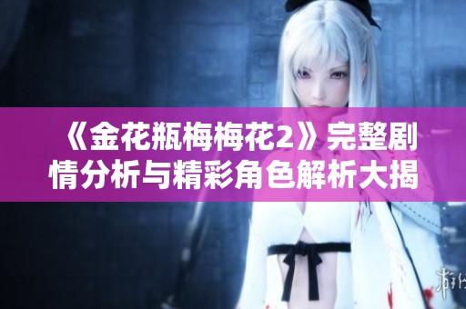 《金花瓶梅梅花2》完整剧情分析与精彩角色解析大揭秘