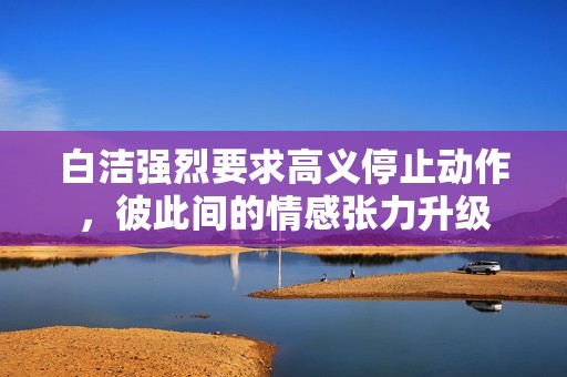 白洁强烈要求高义停止动作，彼此间的情感张力升级
