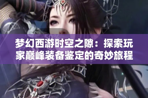 梦幻西游时空之隙：探索玩家巅峰装备鉴定的奇妙旅程