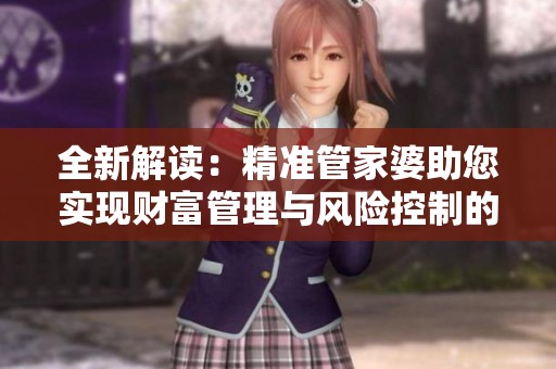 全新解读：精准管家婆助您实现财富管理与风险控制的完美结合