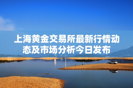 上海黄金交易所最新行情动态及市场分析今日发布