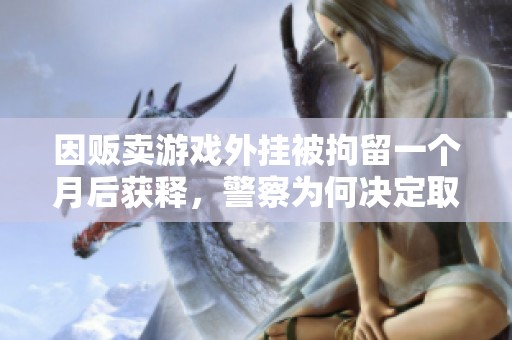 因贩卖游戏外挂被拘留一个月后获释，警察为何决定取保候审