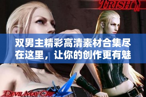 双男主精彩高清素材合集尽在这里，让你的创作更有魅力！