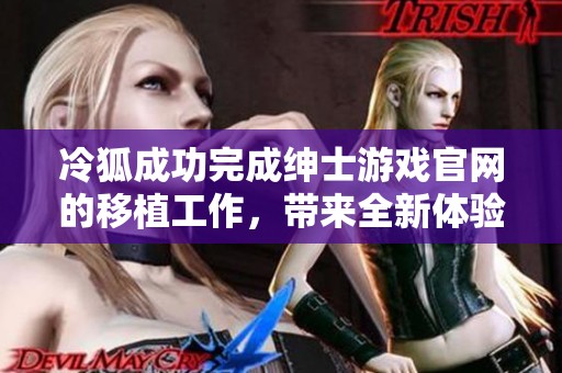 冷狐成功完成绅士游戏官网的移植工作，带来全新体验