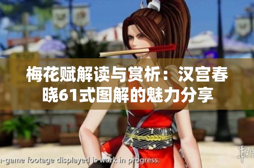 梅花赋解读与赏析：汉宫春晓61式图解的魅力分享