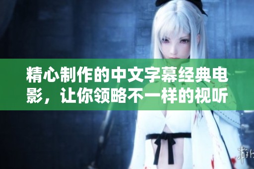 精心制作的中文字幕经典电影，让你领略不一样的视听盛宴