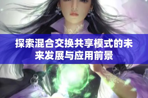 探索混合交换共享模式的未来发展与应用前景
