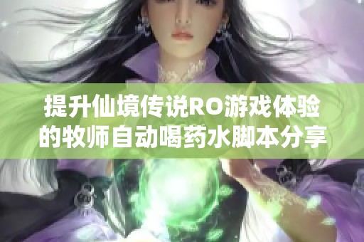 提升仙境传说RO游戏体验的牧师自动喝药水脚本分享