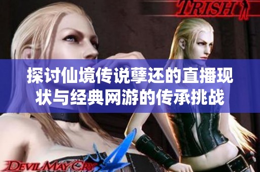 探讨仙境传说孽还的直播现状与经典网游的传承挑战