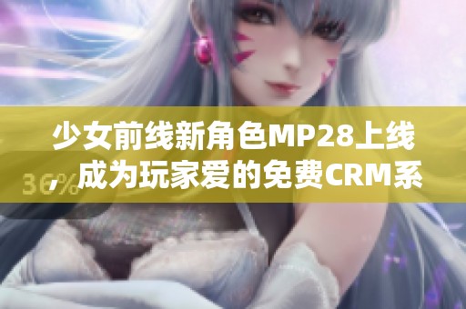 少女前线新角色MP28上线，成为玩家爱的免费CRM系统